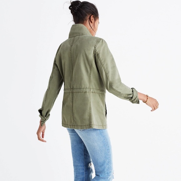 Madewell Green Fleet Jacket - Picture 2 of 8